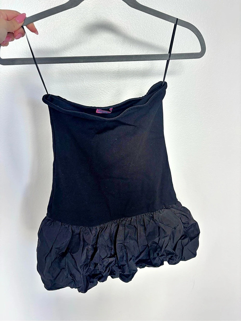 Edikted Black Ruffle Cami Size XS Like New